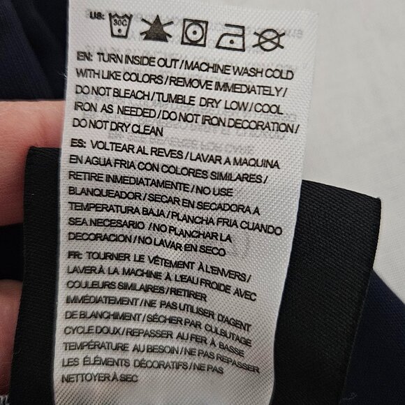 AND1 Athletic Pants Navy Blue Child's Size Small 6-7 Joggers Pockets NWT - Picture 8 of 11